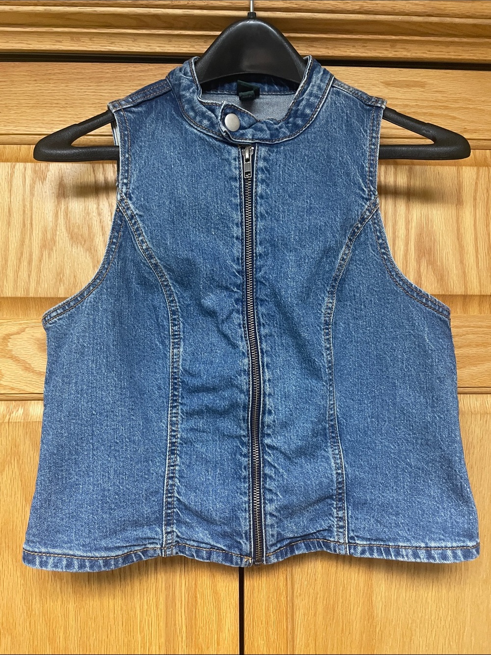 wild fable Blue Denim Vest - Size Medium